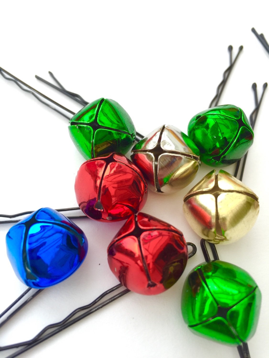 Beard Bells. Jingling baubles for beards. Christmas gift for