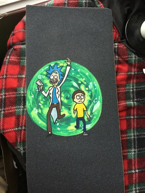 pickle rick skateboard grip tape
