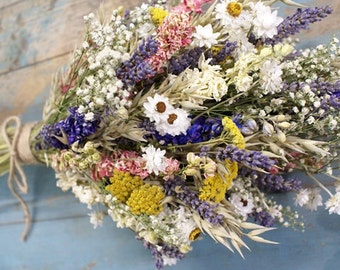 Festival Meadow Dried Flower Bouquet