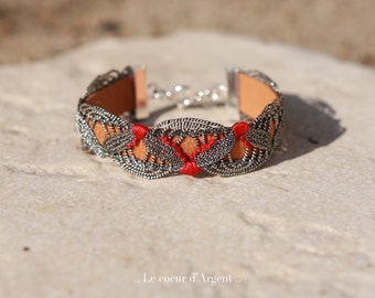 Bracelet argent, Le coeur d'Argent.