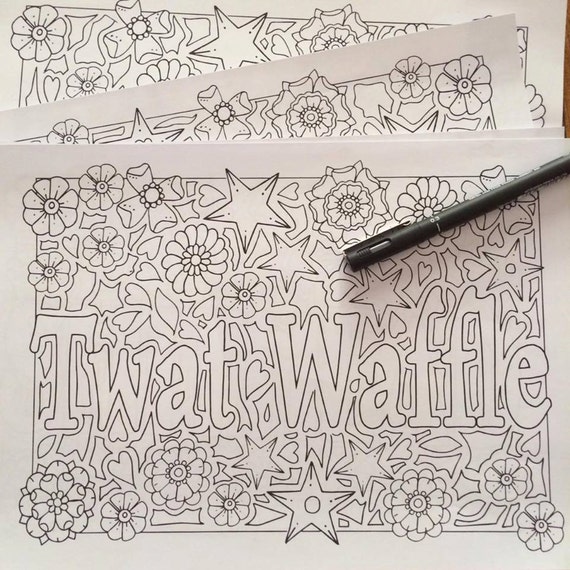 waffle coloring pages - photo #46
