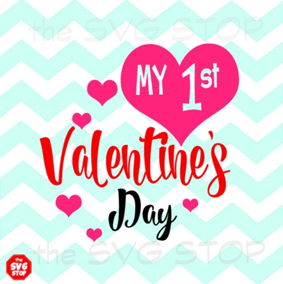 Download My 1st Valentine's Day SVG and studio files for Cricut by ...