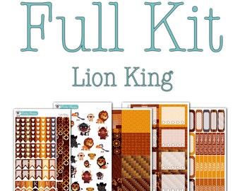 Lion King Collection - Disney Planner Stickers