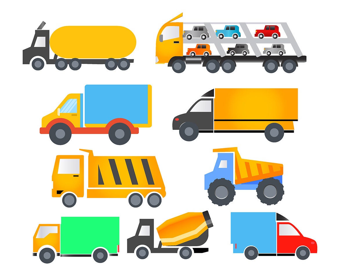 clipart cars and trucks - photo #18