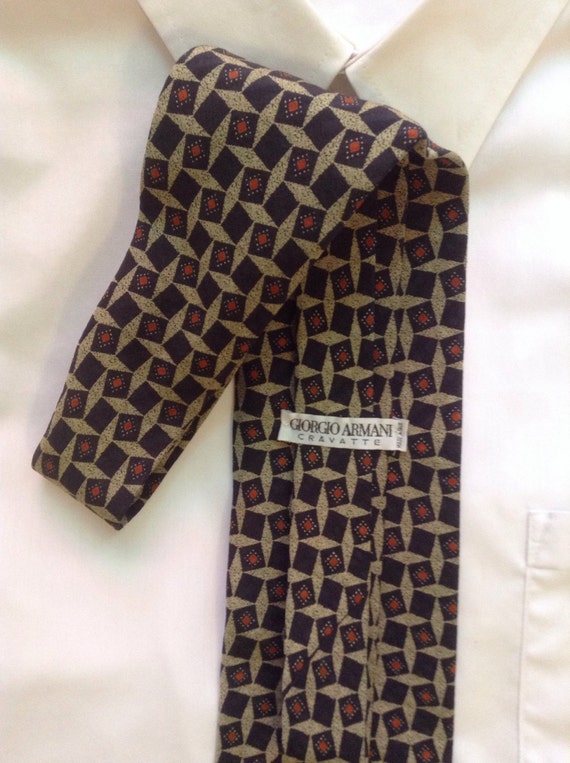 Giorgio Armani Cravatte / Vintage Armani Mens Necktie