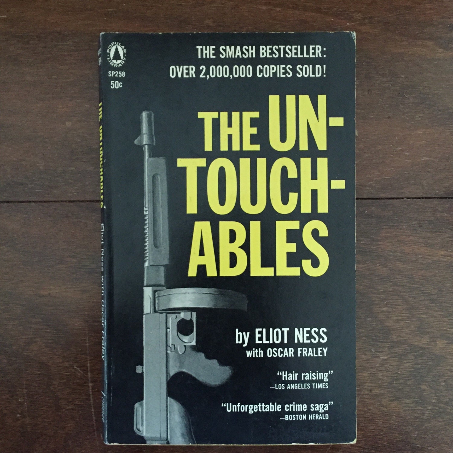 The Untouchables By Eliot Ness Vintage Book