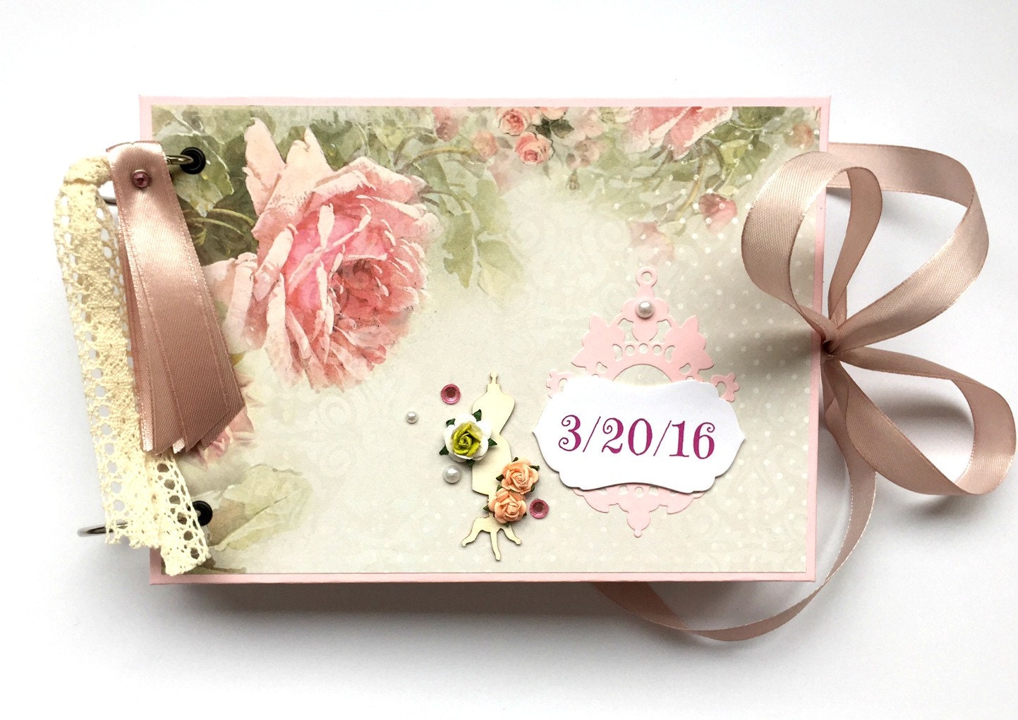 Bridal Shower Scrapbook Album Bridal Shower Memory Book