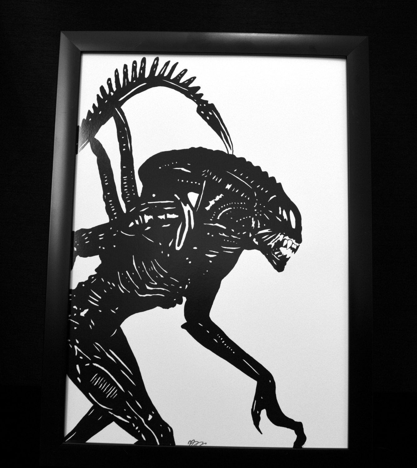 Xenomorph from Alien Print