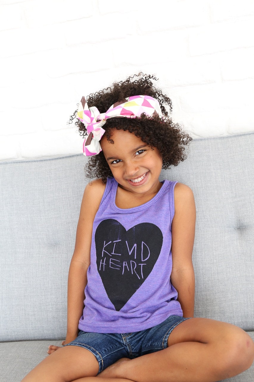 Kind heart toddler tank top kindness shirt toddler girl