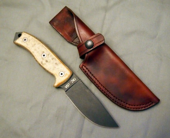 Handcrafted Leather Sheath for Ontario RAT 5