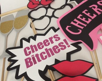 Bachelorette Party Photo Booth Props