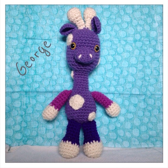 Handmade Crochet Giraffe