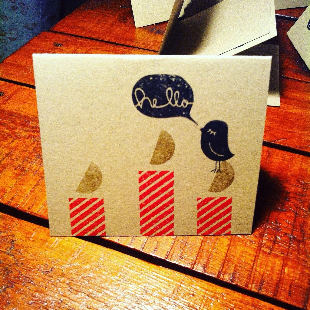 Customizable greeting card