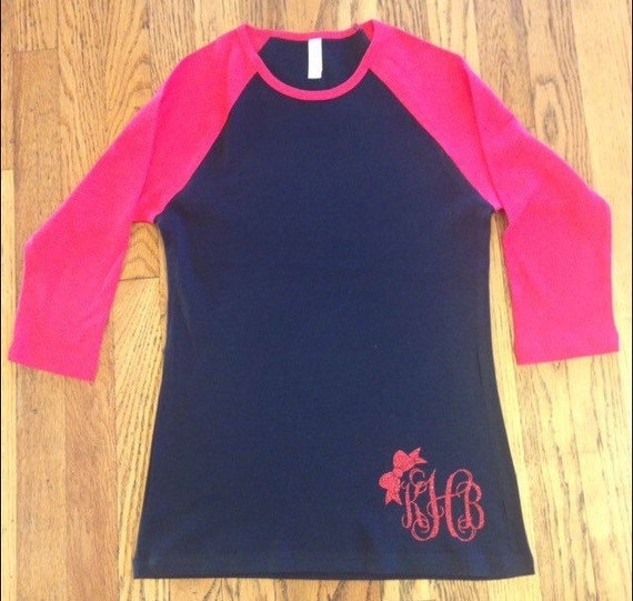 mlb monogram tee