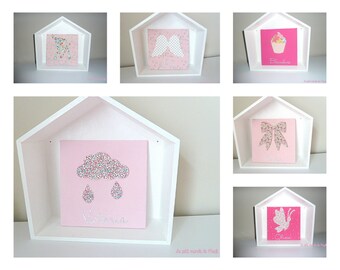 Customizable name Liberty door plate