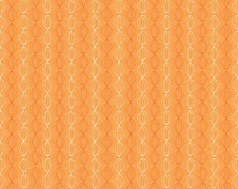 SALE 7.99 Yard - Riley Blake Dinosaur by RBD Designers - Orange Blender fabric - 100% cotton