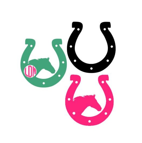 Download Horse Shoe Monogram SVG Studio 3 DXF EPS ps by ...