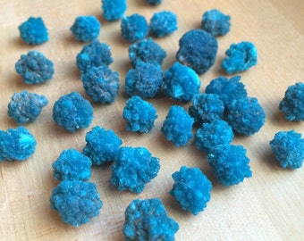 Cavansite Crystals - Druse - Jewelry Quality