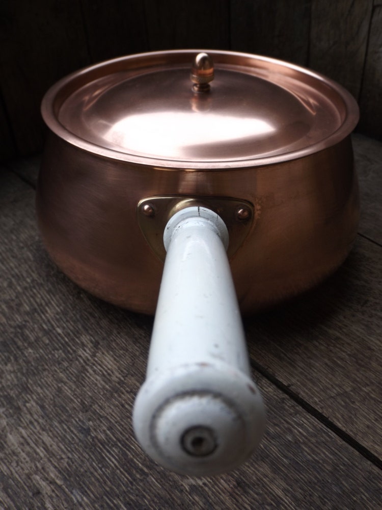 Casserole de VILLEDIEU en cuivre vintage/ Ancienne par Angela6773