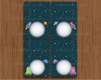 Outer Space Food Labels Planet Food Labels Solar System