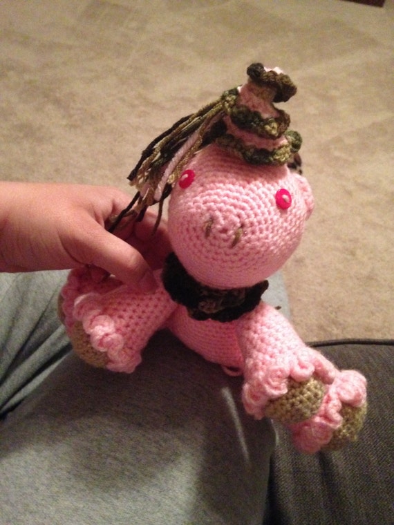 pink camo stuffed animals