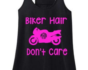 bike hair dont care shirt