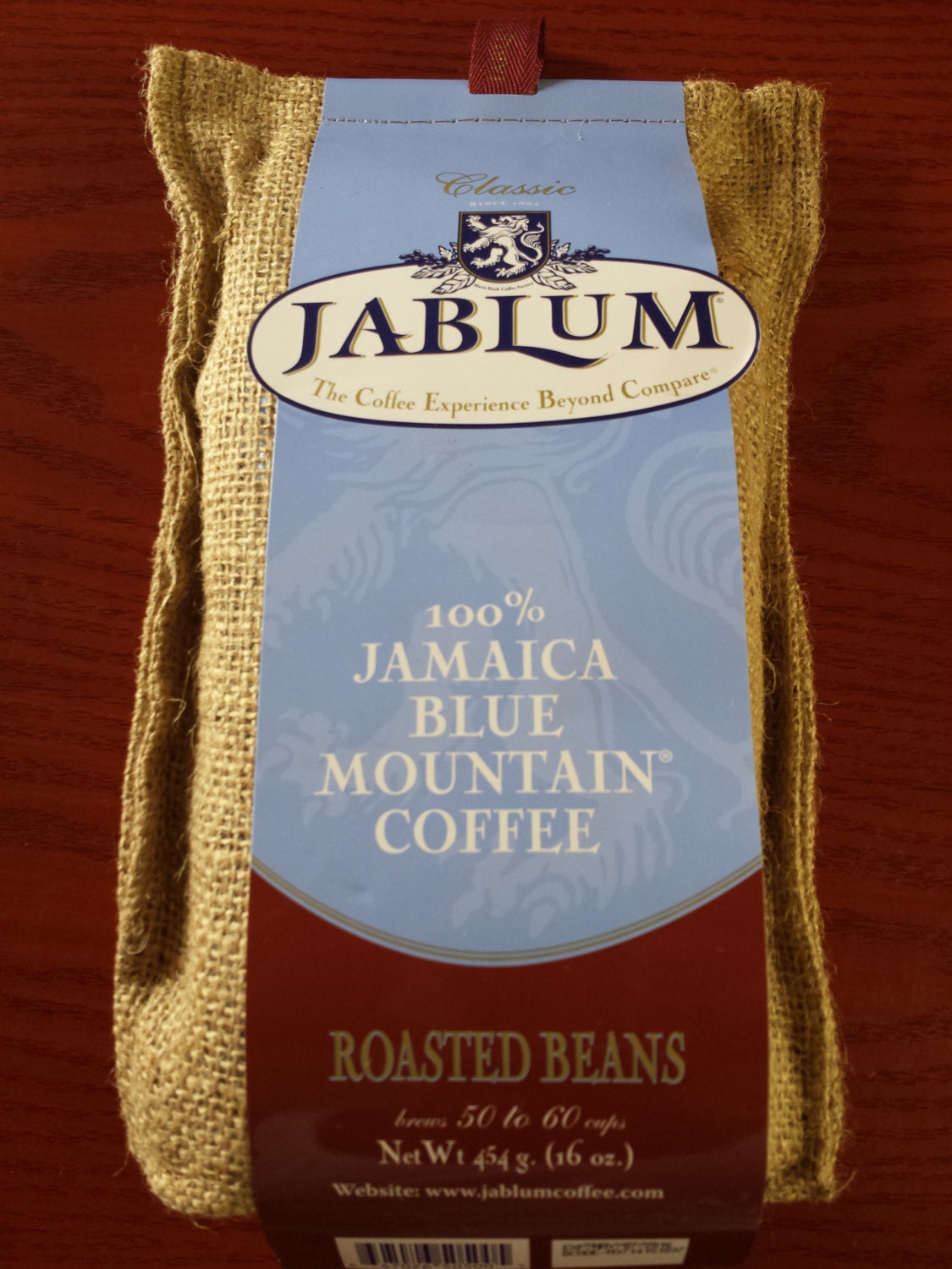 Jablum 100 Jamaican Blue Mountain Coffee Roasted Beans 16oz