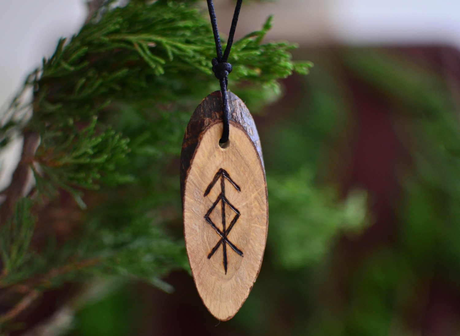 Viking Runes Protection Amulet for Home Defense Norse