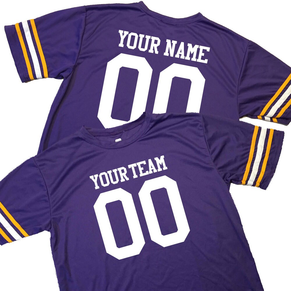 Gameday Fan Wear Custom Football Jerseys includes Team Name