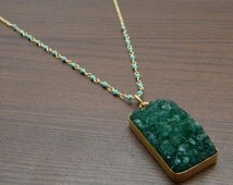 22k Placcato Oro Collana Set Indiano Orecchini Catena - Foto 11