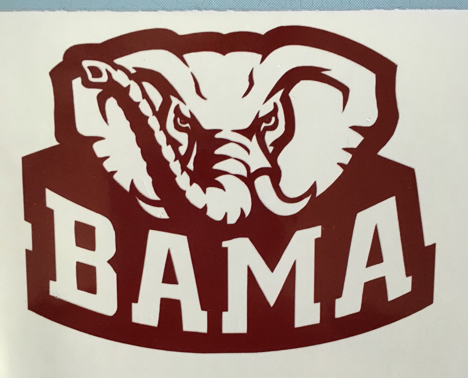 Alabama BAMA decal Yeti decal by GraphixByJamie on Etsy