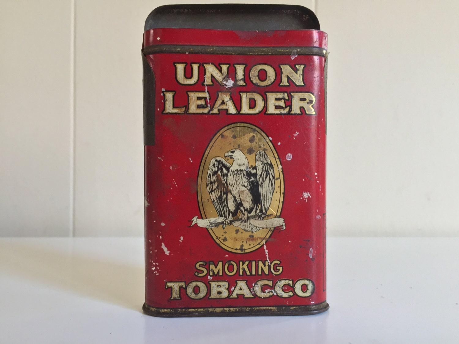 Smoking Tobacco Tin Union Leader