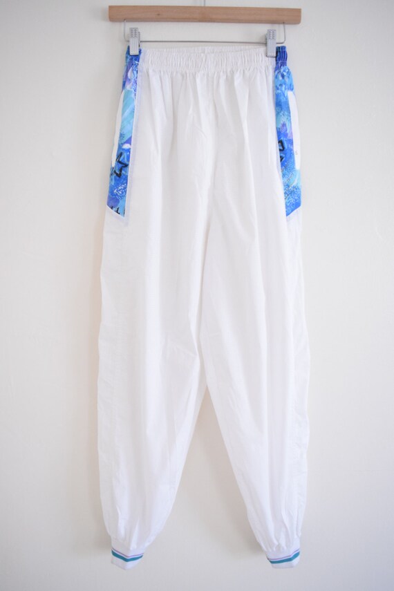 80s BAGGY SURFER PANTS 1980s lightweight workout