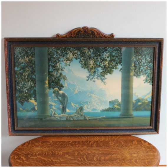 M5919 Authentic Maxfield Parrish Daybreak Lithograph   Il 570xN.1043025218 Hkmx 