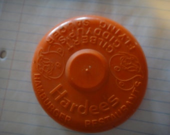 Vintage 1970's Hardee's Gilbert Giddyup frisbee vintage toy