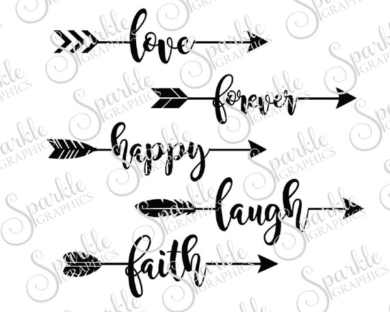 Download Word Arrow SVG Set Arrows Arrows With Words by ...