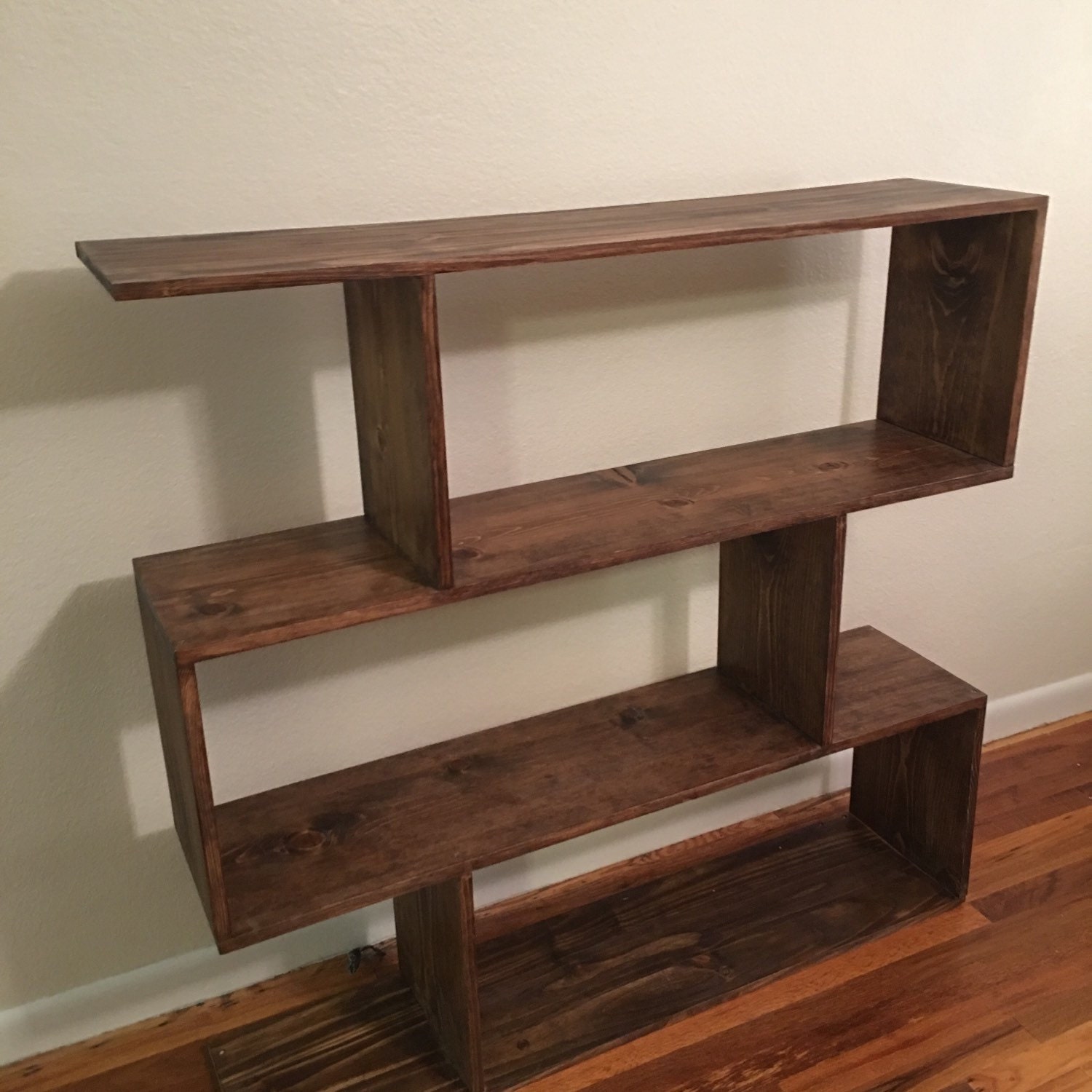 Mid century modern bookshelf by nennitram on Etsy