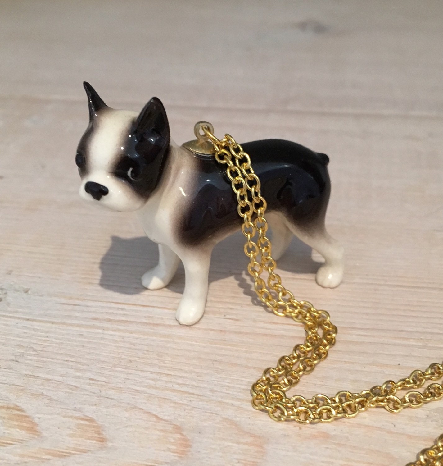 Boston Terrier Necklace Boston Terrier Dog Necklace pet