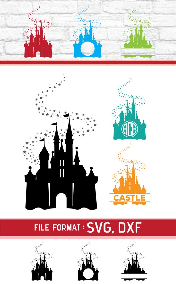 Free Free 316 Disney Castle Monogram Svg Free SVG PNG EPS DXF File