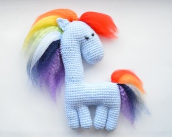 Amigurumi pony Etsy DE