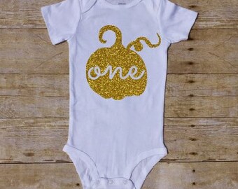 1st Birthday Pumpkin Outfit, First Birthday Outfit, Pumpkin Bodysuit, Baby Birthday, Fall first birthday outfit, Pumpkin birthday