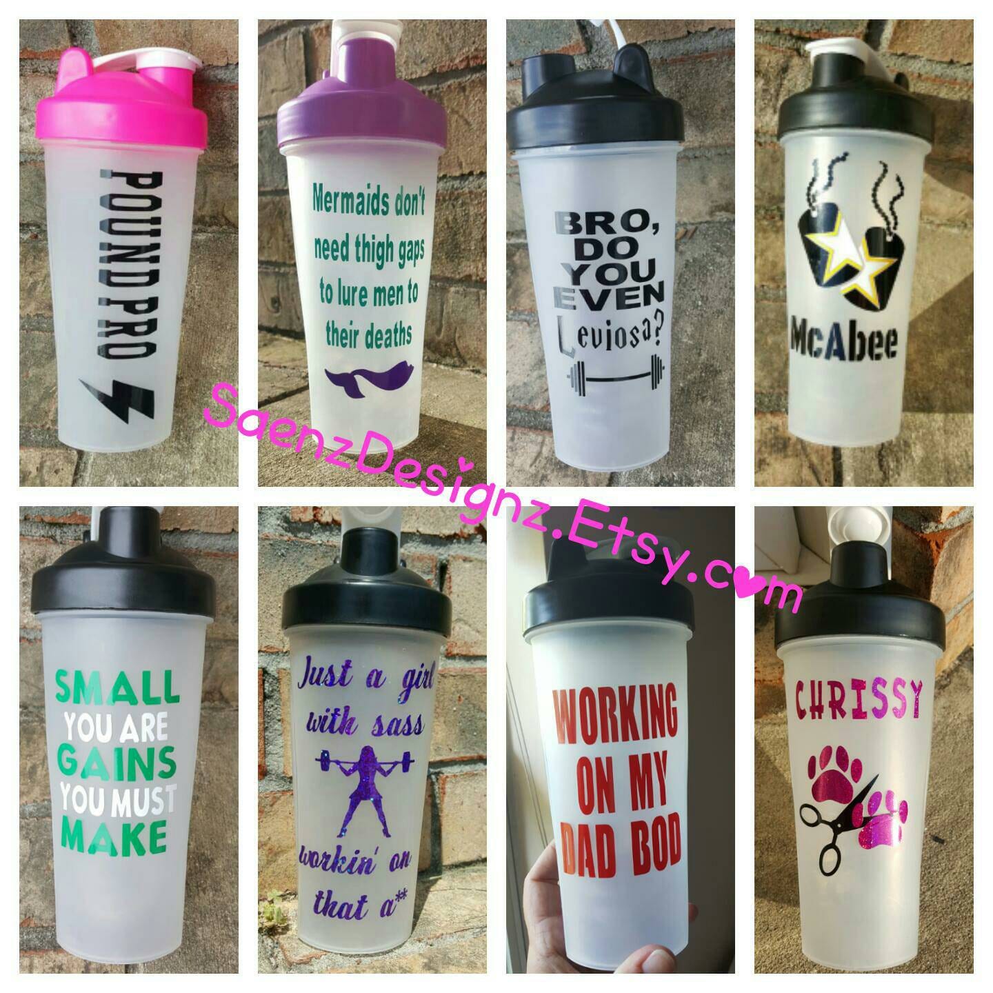 Custom listing GYM shaker bottle / shaker cup / pre workout
