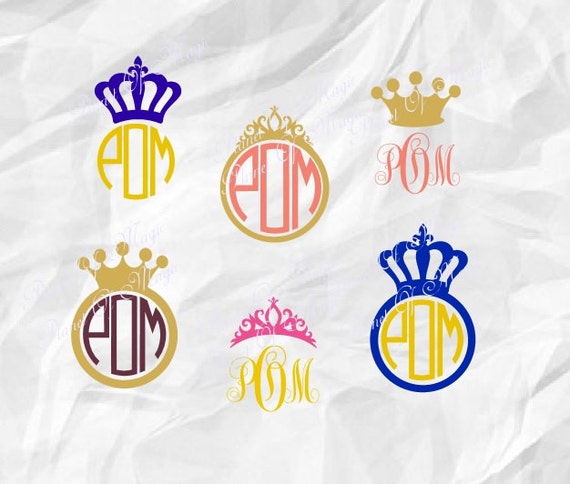 Download Crown SVG File Crown Monogram Svg Tiara Svg Royal Svg