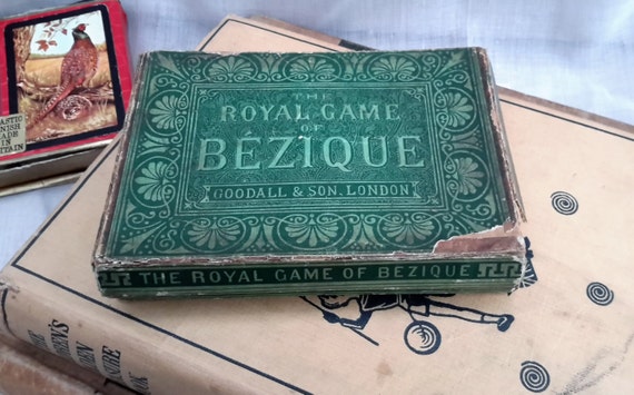 Bezique Card Game English Cards Played By The Royal Family