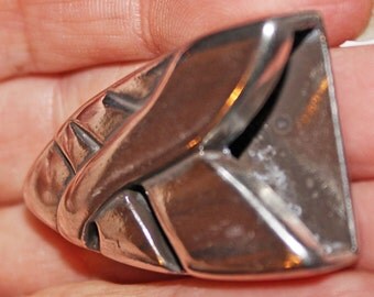 Silver Belt Tips, Brighton Silver, Silver Belt Ends, Belt Supply High Quality Sturdy Silver Plate, Set Screws Included Excellent Condition