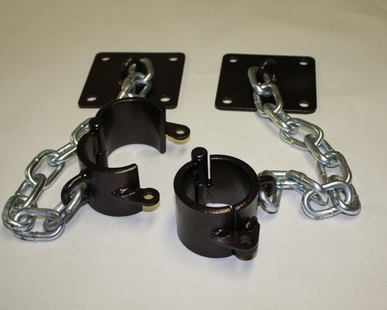 Mature Audience only: Wall mounted shackle set of 2