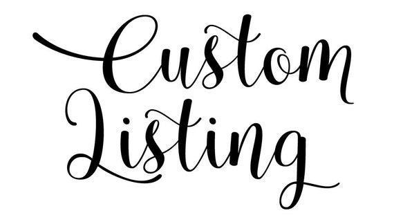 Custom Listing by Invitationstemplates on Etsy