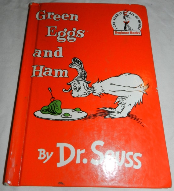 Green Eggs and Ham by Dr. Seuss copyright 1968 Random House
