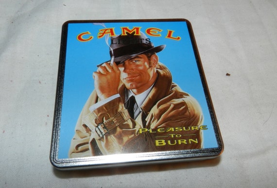 3 Camel Cigarettes Pleasure to Burn tins for Found / Altered