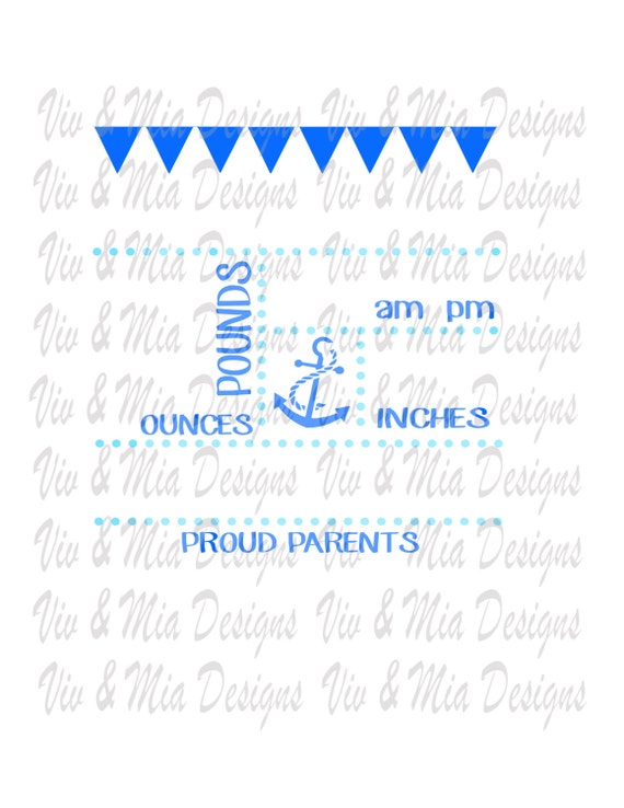Download Baby boys svgboys birth announcement svg baby by VivandMiaDesigns